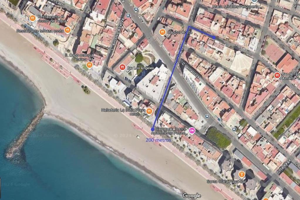 Piso A 200 Metros De La Playa Llegada Autonoma Apartment Almeria Exterior photo